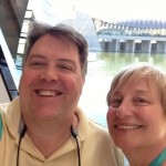 Brad and Ann at Crystal Bridges Museum of Art.