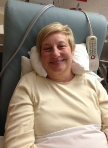 Picture of Ann this morning 4/12/2014.