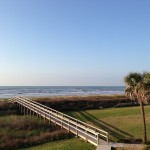 No place like home. Beautiful view of the Gulf of Mexico from our back patio.